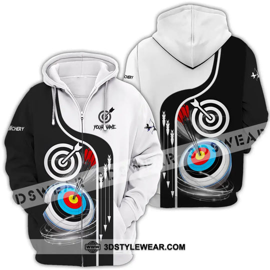 Unisex Shirt - Custom Name Color Sport Shirt, Archery Classic style option 4