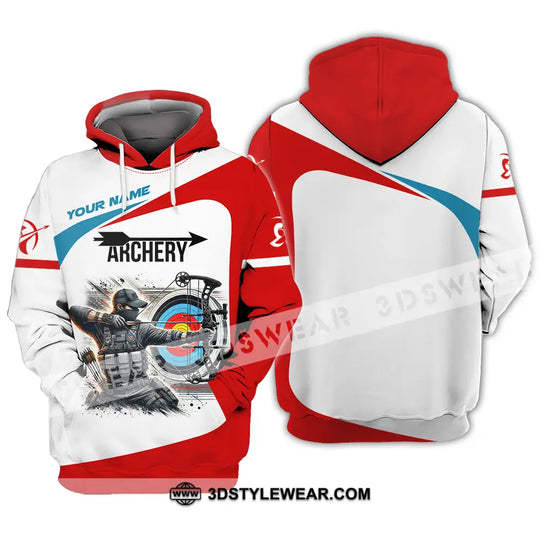 Unisex Shirt - Custom Name Color Sport Shirt, Archery Lover style option 3
