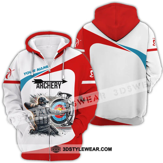 Unisex Shirt - Custom Name Color Sport Shirt, Archery Lover style option 4