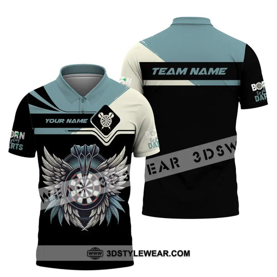 Unisex Shirt, Custom Name Dart Shirt, Darts T-Shirt, Gift for Darts Lover, Darts Gamer T-Shirt style option 4