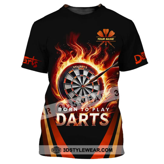 Unisex Shirt, Custom Name Dart Shirt, Dart Love Hoodie Shirt Polo Long Sleeve, Gift for Dart Player style option 2