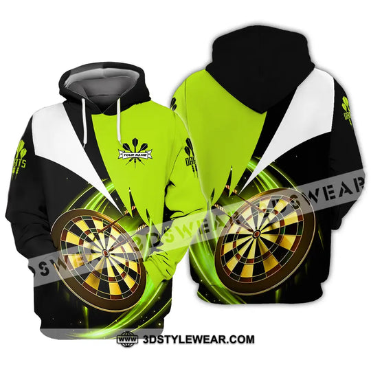 Unisex Shirt - Custom Name Darts Neon Shirt style option 3