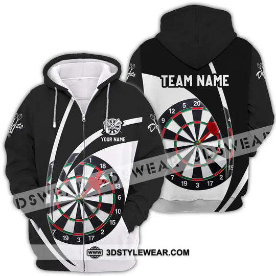 Unisex Shirt - Custom Name Darts Player Shirt Classic Color style option 4