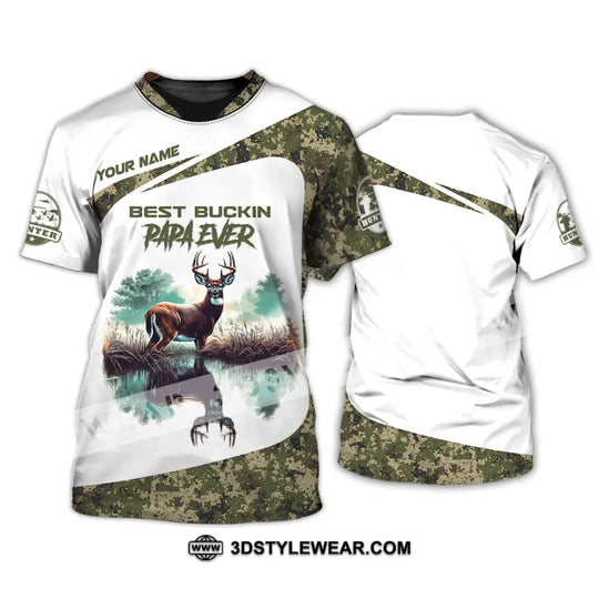 Unisex Shirt, Custom Name Deer Hunter Shirt, Deer Hunting Polo Long Sleeve, Animal Hunter T-Shirt style option 2