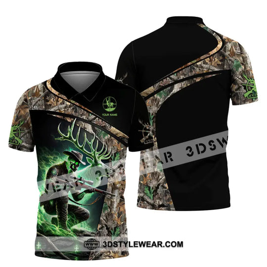 Unisex Shirt, Custom Name Deer Hunting Shirt, Deer Hunter Gift style option 4