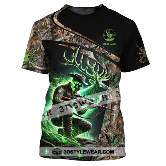 Unisex Shirt, Custom Name Deer Hunting Shirt, Deer Hunter Gift style option 2