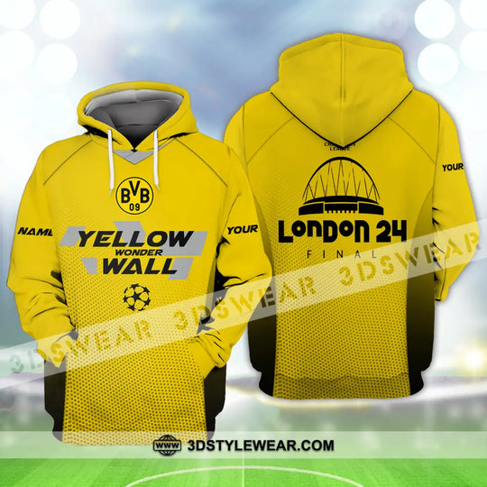Unisex Shirt - Custom Name Der BVB London 24 Final Champions League Shirt style option 4