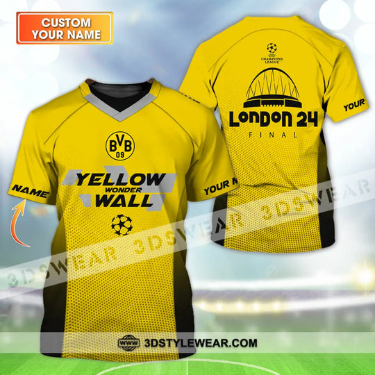Unisex Shirt - Custom Name Der BVB London 24 Final Champions League Shirt style option 1