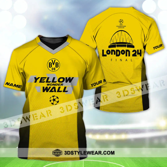Unisex Shirt - Custom Name Der BVB London 24 Final Champions League Shirt style option 2