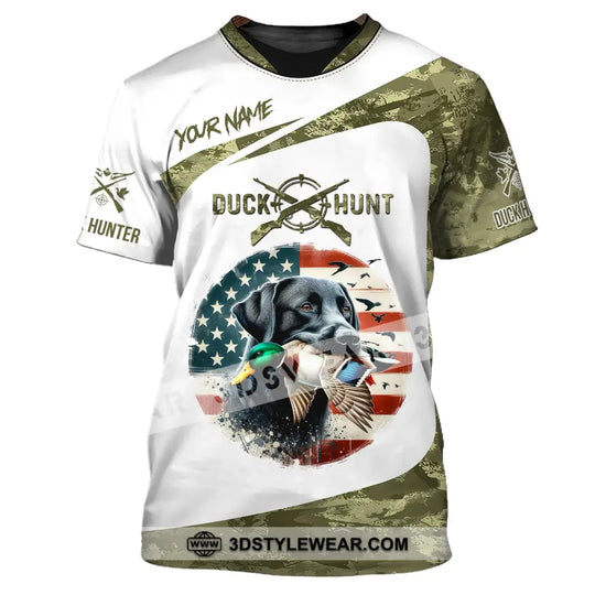 Unisex Shirt, Custom Name Duck Hunting Shirt, Duck Hunting Polo Long Sleeve Shirt, Gift for Duck Hunters style option 2
