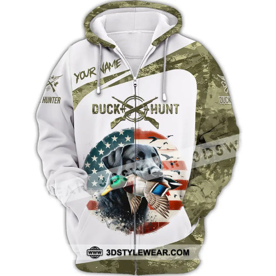 Unisex Shirt, Custom Name Duck Hunting Shirt, Duck Hunting Polo Long Sleeve Shirt, Gift for Duck Hunters style option 3