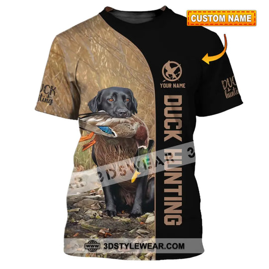Unisex Shirt - Custom Name Shirt - Duck Hunting style option 1
