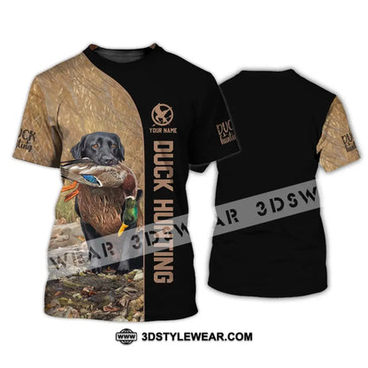 Unisex Shirt - Custom Name Duck Hunting T-Shirt / S T-Shirt