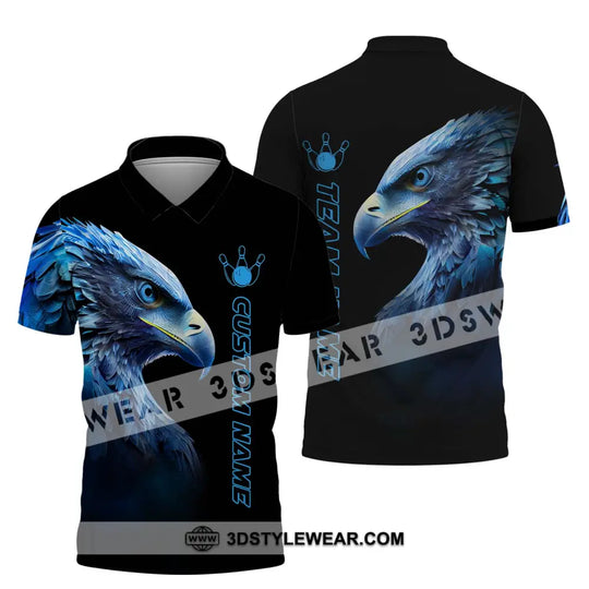 Unisex Shirt - Custom Name Eagle Shirt - Shirt for Eagle Lover - 3D Eagle T-Shirt style option 4