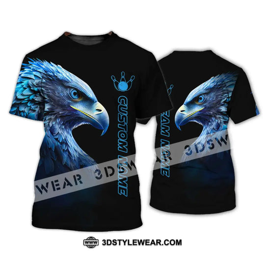 Unisex Shirt - Custom Name Eagle Shirt - Shirt for Eagle Lover - 3D Eagle T-Shirt style option 2