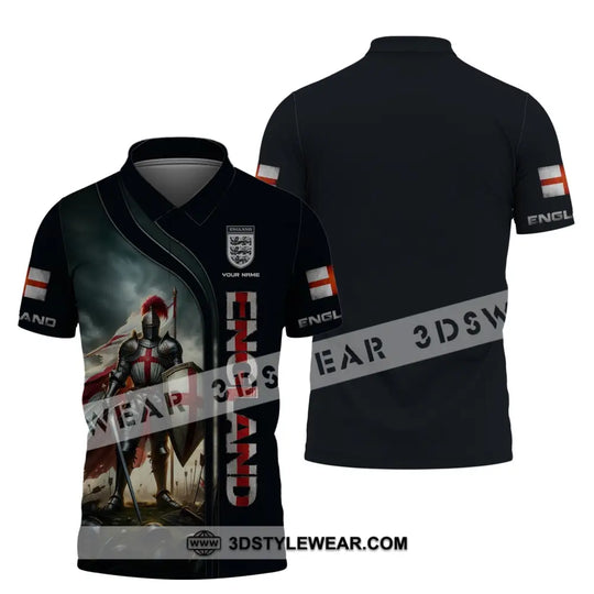 Unisex Shirt, Custom Name England Shirt, England Gift, English Pride style option 4