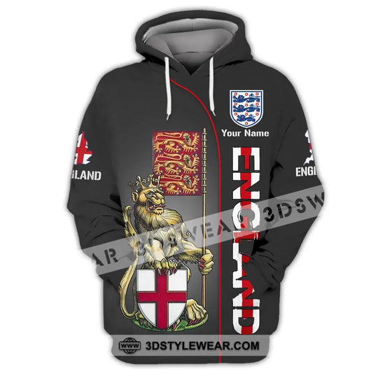 Unisex Shirt - Custom Name Shirt - England Shirt Custom Name style option 3