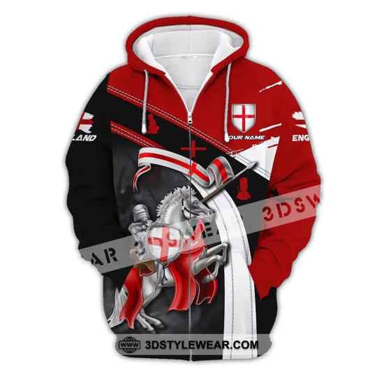 Unisex Shirt, Custom Name England Shirt, England Knight, English Hoodie style option 4