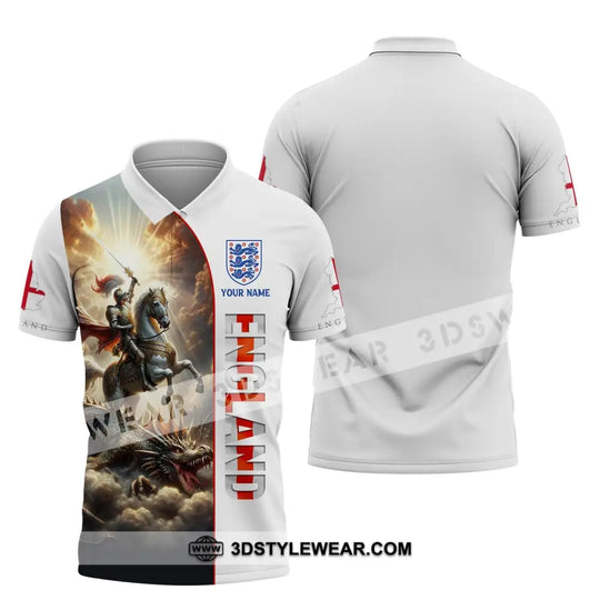 Unisex Shirt, Custom Name England Shirt, England Knight Shirt, Gift for English style option 4
