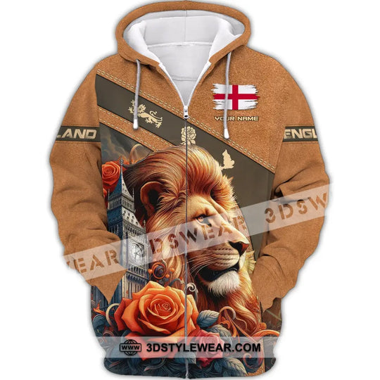 Unisex Shirt, Custom Name England Shirt, England Love Polo Long Sleeve Shirt, English Shirt style option 3