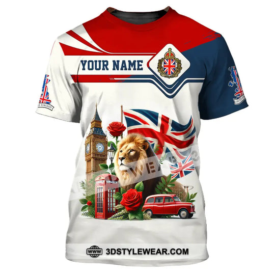 Unisex Shirt, Custom Name England Shirt, England Lover Polo Long Sleeve Shirt, English Gift style option 2