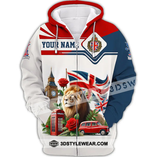 Unisex Shirt, Custom Name England Shirt, England Lover Polo Long Sleeve Shirt, English Gift style option 3