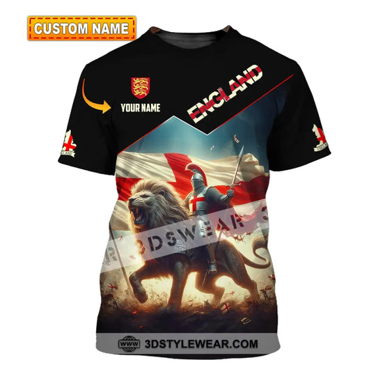 Unisex Shirt, Custom Name England Shirt, England Polo Long Sleeve, English Gift style option 1