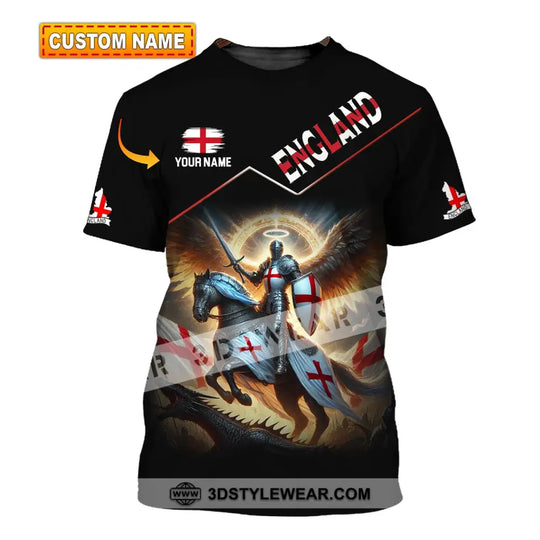 Unisex Shirt, Custom Name England Shirt, England Polo Long Sleeve, English Gift style option 1