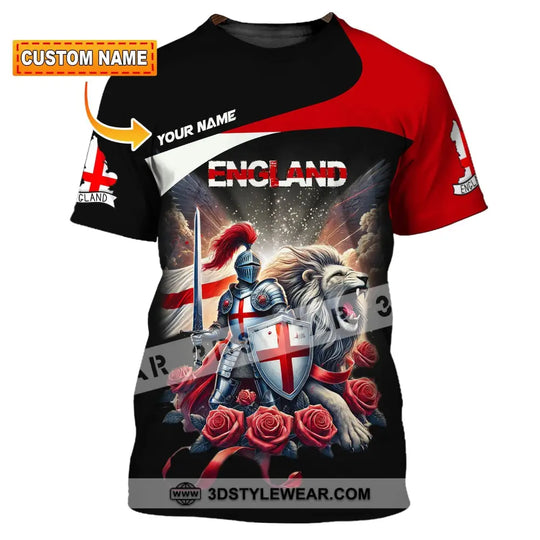 Unisex Shirt, Custom Name England Shirt, England Polo Long Sleeve, English Gift style option 1