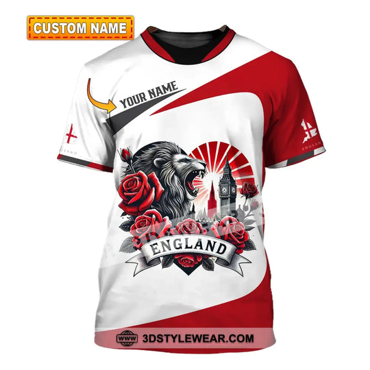 Unisex Shirt, Custom Name England Shirt, England Polo Long Sleeve, English Gift style option 1