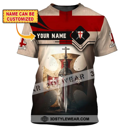 Unisex Shirt, Custom Name England Shirt, England Polo Long Sleeve, English Gift style option 1