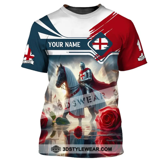 Unisex Shirt, Custom Name England Shirt, England Polo Long Sleeve, English Gift style option 3
