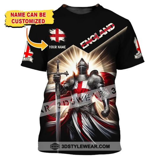 Unisex Shirt, Custom Name England Shirt, England Polo Long Sleeve Shirt, English T-Shirt style option 2
