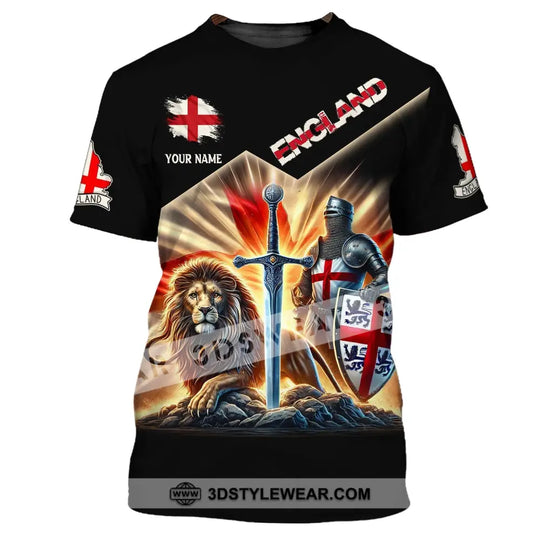 Unisex Shirt, Custom Name England Shirt, England Polo Long Sleeve Shirt, English T-Shirt style option 2