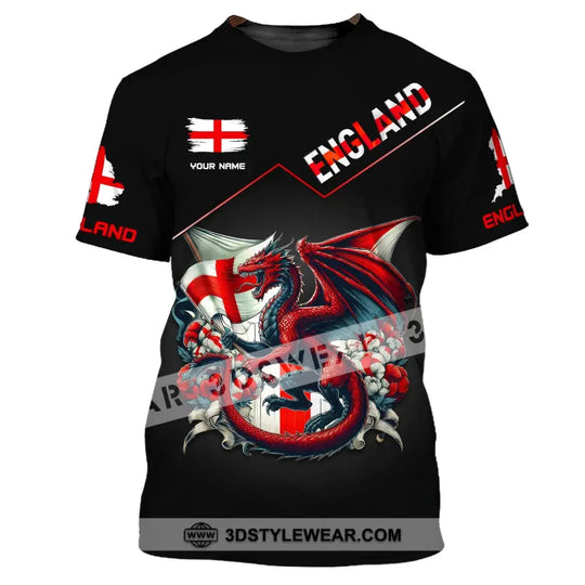 Unisex Shirt, Custom Name England Shirt, England Polo Long Sleeve, Shirt for English style option 2