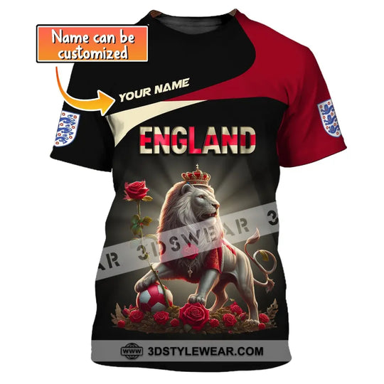Unisex Shirt, Custom Name England T-Shirt, England Pride Shirt, England Gift style option 1