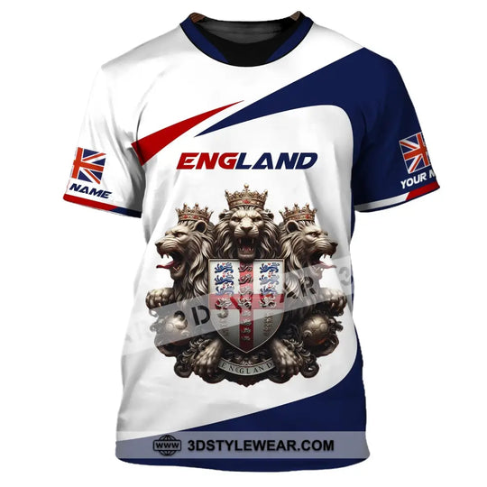 Unisex Shirt, Custom Name England T-Shirt, England Pride Shirt, England Gift style option 2