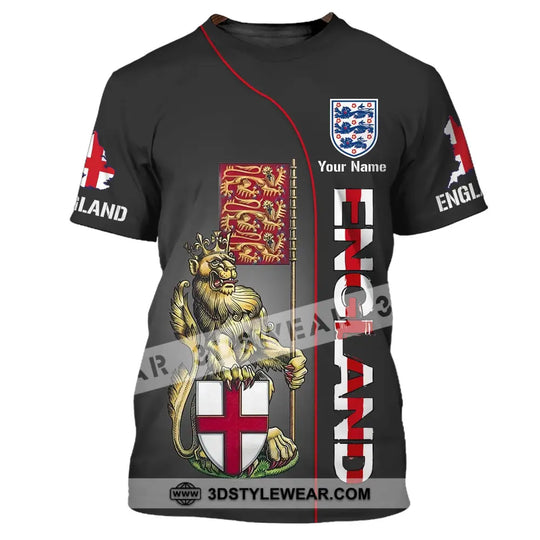 Unisex Shirt - Custom Name Shirt - England Shirt Custom Name style option 2