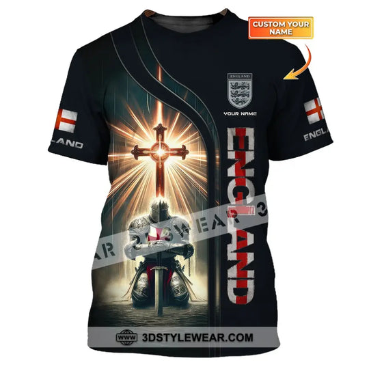 Unisex Shirt, Custom Name England Shirt, United Kingdom Polo Long Sleeve, English Shirt style option 1