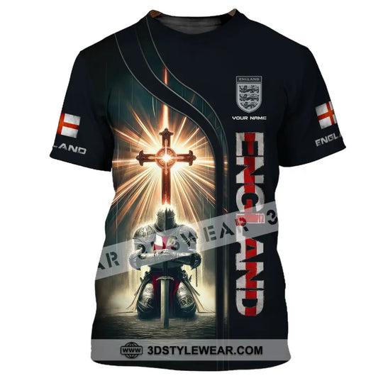 Unisex Shirt, Custom Name England Shirt, United Kingdom Polo Long Sleeve, English Shirt style option 2