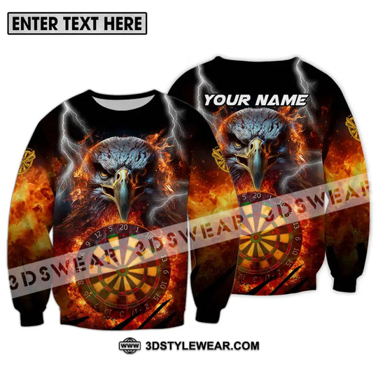 Unisex Shirt - Custom Name Fire Eagle Darts Shirt style option 4