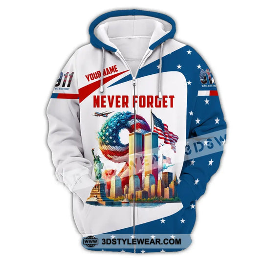 Unisex Shirt, Custom Name Firefighter Shirt, Firefighter Memorial, Fallen Firefighters 911 Memorial T-Shirt style option 3