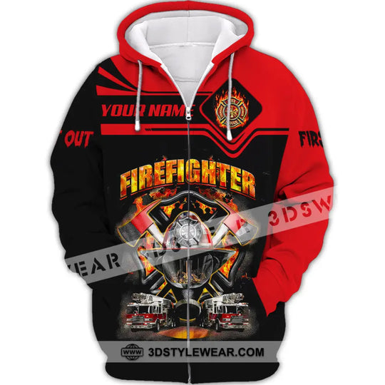 Unisex Shirt, Custom Name Firefighter Shirt, Firefighter Memorial Shirt, Fallen Firefighters 911 Memorial style option 3