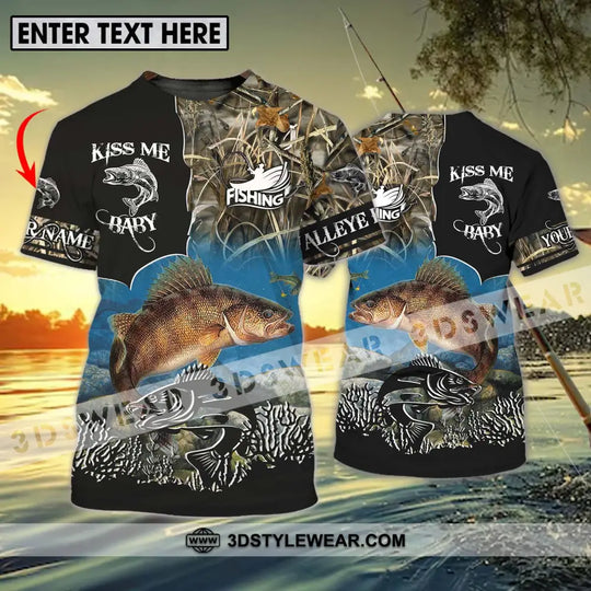 Unisex Shirt - Custom Name Shirt, Fishing Shirt - Gift for Fishing Lovers style option 1