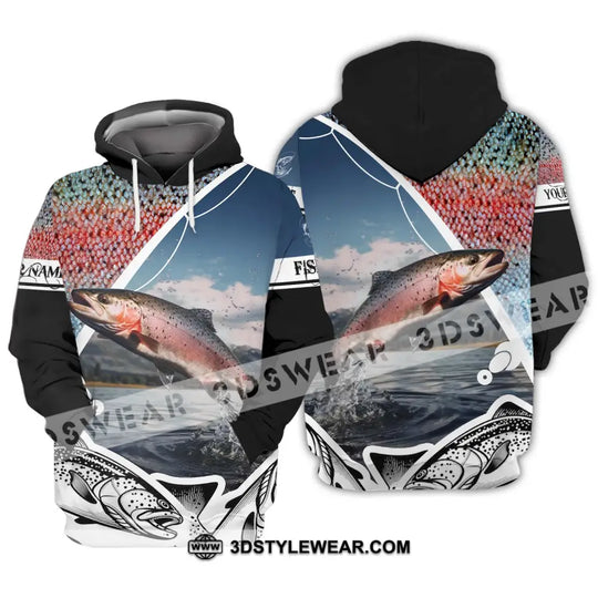 Unisex Shirt - Custom Name Fishing Shirt style option 3