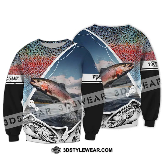 Unisex Shirt - Custom Name Fishing Shirt style option 4