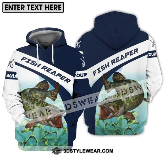 Unisex Shirt - Custom Name Fishing Lover Shirt, Fish Reaper style option 3