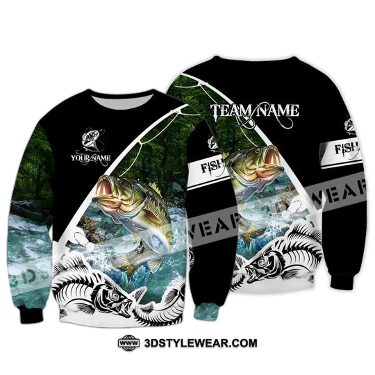 Unisex Shirt - Custom Name Fishing Lover Shirt, Hooking style option 4