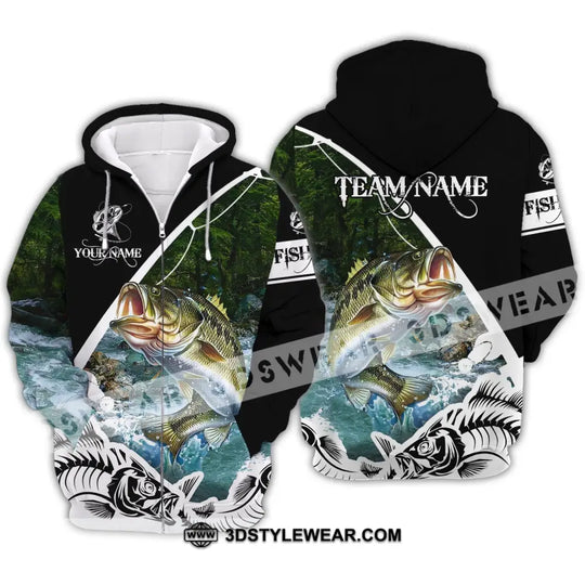 Unisex Shirt - Custom Name Fishing Lover Shirt, Hooking style option 3