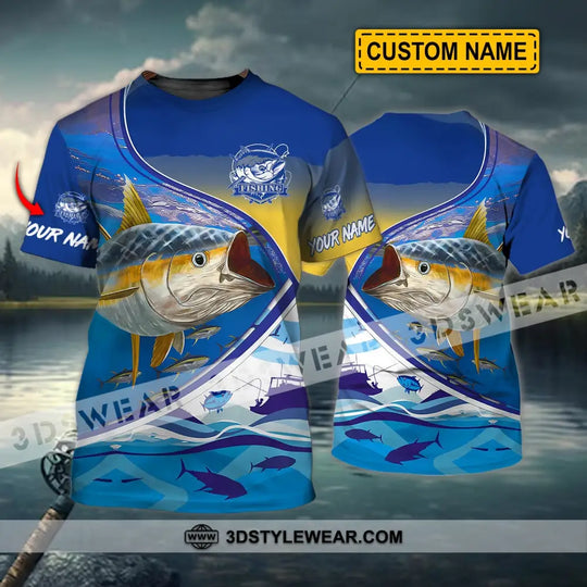 Unisex Shirt - Custom Name Fishing On Fishing Shirt style option 1